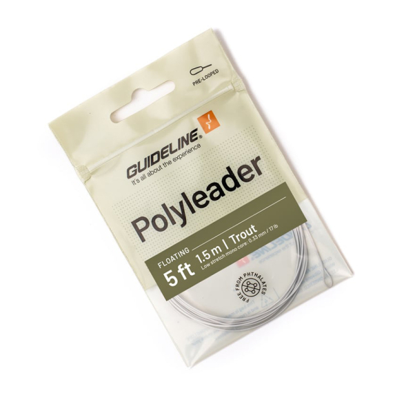 Guideline Polyleader Trout ryhmässä Koukut & Tarvikkeet / perukkeet & perukemateriaalit / Valmiit perukkeet / Polyleader @ Sportfiskeprylar.se (111021GLr)