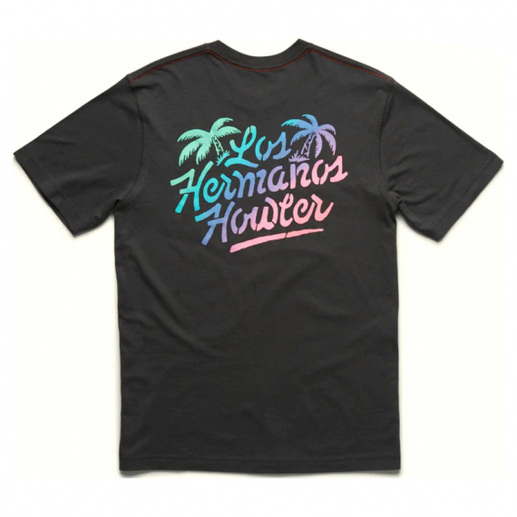 Howler T-Shirt Pocket Los Hermanos Fade Antique Black ryhmässä Vaatteet ja kengät / Vaatetus / T-paidat @ Sportfiskeprylar.se (111022S-LOS-Mr)