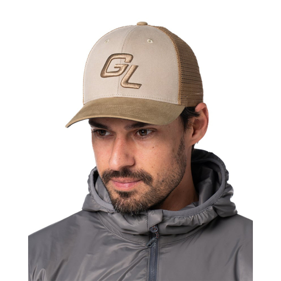 Guideline Logo Cap - Vintage Khaki ryhmässä Vaatteet ja kengät / Lippalakit ja päähineet / Lippikset @ Sportfiskeprylar.se (111064GL)