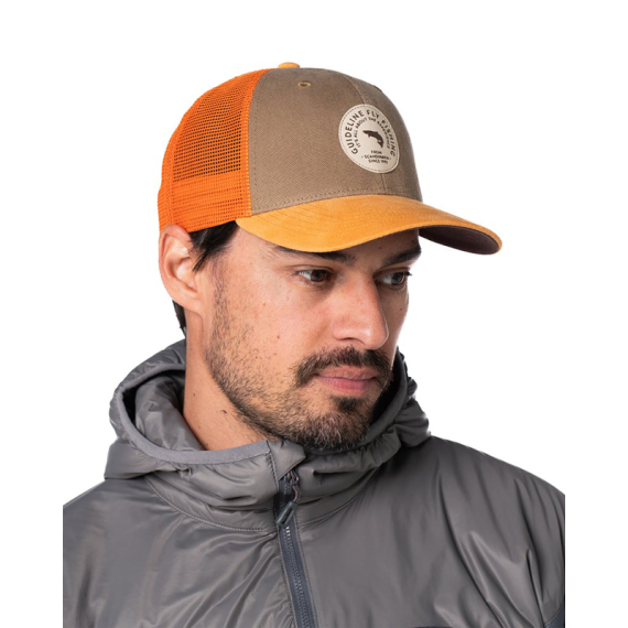 Guideline Badge Trucker Cap - Heat ryhmässä Vaatteet ja kengät / Lippalakit ja päähineet / Lippikset @ Sportfiskeprylar.se (111065GL)