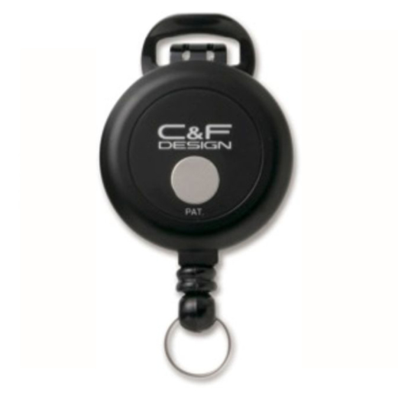 C&F Flex Pin-On Reel Black (CFA-72-BK) ryhmässä Työkalut ja tarvikkeet / Tuplajojot @ Sportfiskeprylar.se (1120097)
