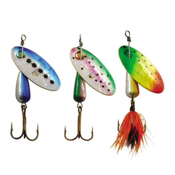 Sølvkroken Spesial Spinner Sluksett Holographic 9g ryhmässä Vieheet / Viehesarjat @ Sportfiskeprylar.se (112053SK)