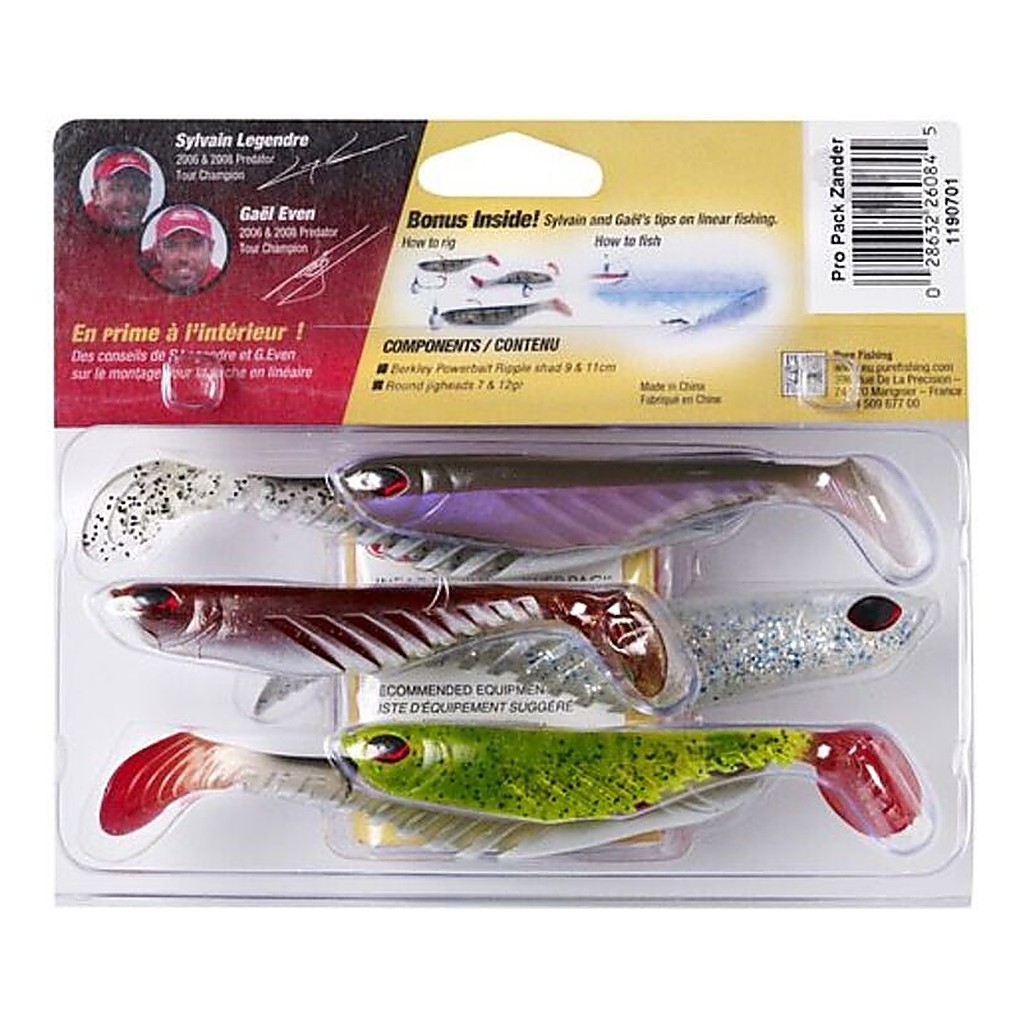 Pro Pack Zander ryhmässä Vieheet / Jigit ja keinosyötit / Pystysuorat pehmeät syötit @ Sportfiskeprylar.se (1190701)