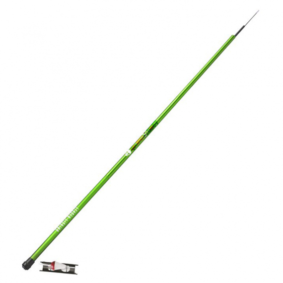 Clipper 400cm Lime Green Float fishing rod complete with line ryhmässä Vavat / Onkivavat @ Sportfiskeprylar.se (12-514G)
