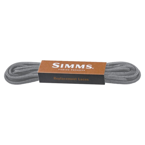 Simms Replacement Laces Pewter ryhmässä Vaatteet ja kengät @ Sportfiskeprylar.se (12194-015-00)