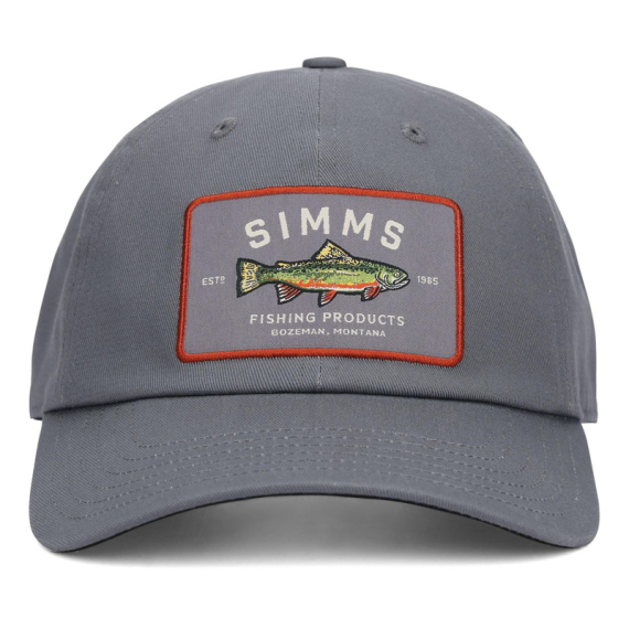 Simms Single Haul Cap Gunmetal Trout ryhmässä Vaatteet ja kengät / Lippalakit ja päähineet / Lippikset @ Sportfiskeprylar.se (12221-1343-00)