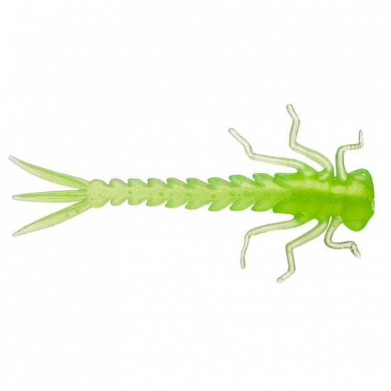 Blue Fox DragonFly Nymph Perch Crayfish - Lime Green ryhmässä Uistimet / vieheet / Softbaits / Kumikalat / Rapu- ja otusjigit / Otusjigit @ Sportfiskeprylar.se (124071NO)