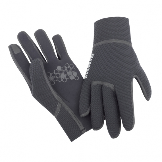 Simms Kispiox Glove Black, XL ryhmässä Vaatteet ja kengät / Vaatetus / Käsineet @ Sportfiskeprylar.se (12477-001-50)