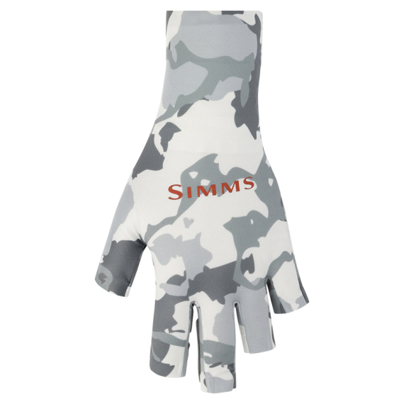 Simms Solarflex Sunglove Regiment Camo Cinder ryhmässä Vaatteet ja kengät / Vaatetus / Käsineet @ Sportfiskeprylar.se (12661-2003-10r)