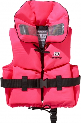 Baltic Safety Vest Split Front Pink 15-30kg ryhmässä Vaatteet ja kengät / Kelluva vaatetus / Pelastusliivit / Lasten pelastusliivit @ Sportfiskeprylar.se (1269-000-1)