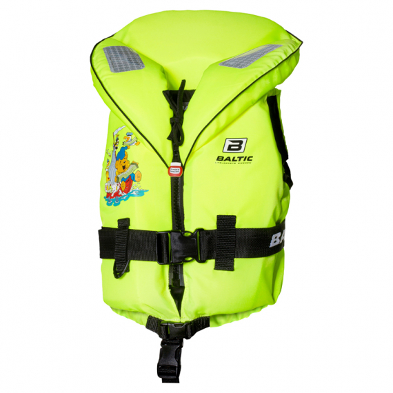 Baltic Life Jacket Bamse UV-Yellow ryhmässä Vaatteet ja kengät / Kelluva vaatetus / Pelastusliivit / Lasten pelastusliivit @ Sportfiskeprylar.se (1282-000-1r)