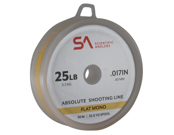 SA Absolute Shooting Line Flat Mono 30m ryhmässä Siimat / Perhosiimat / Juoksusiimat @ Sportfiskeprylar.se (129565r)