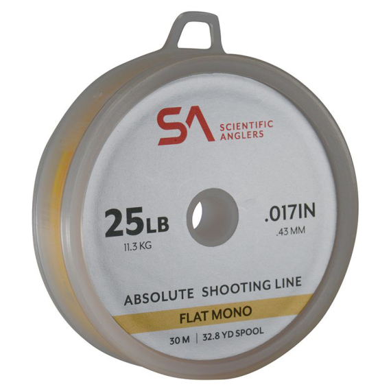 SA Absolute Shooting Line Flat Mono 30m ryhmässä Siimat / Perhokalastussiimat / Juoksusiimat @ Sportfiskeprylar.se (129565r)