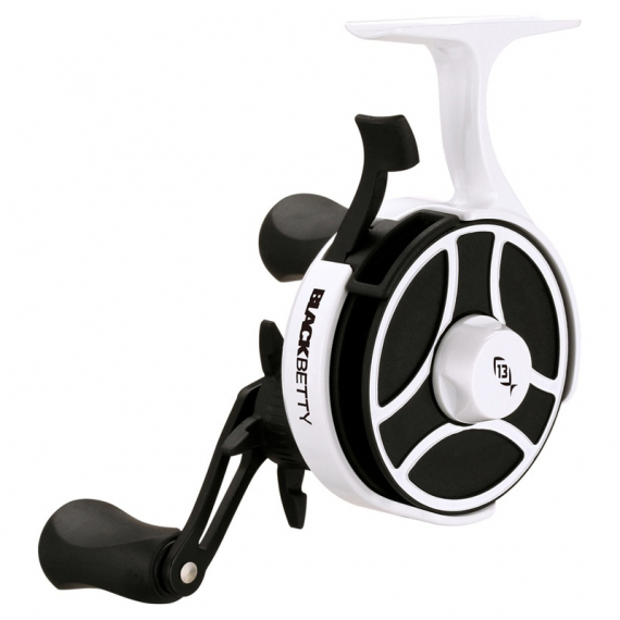 13 Fishing Black Betty FreeFall Ghost ryhmässä Kelat / Pilkkikelat / Pilkkiminen jigikelat @ Sportfiskeprylar.se (129578NOr)