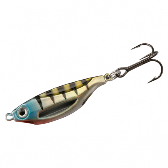 13 Fishing Flash Bang Jigging Rattle Spoon 3,8cm 10,6g - Cosmic Perch ryhmässä Uistimet / vieheet / Pilkkiminen jigi - vieheet / LED jääjigit @ Sportfiskeprylar.se (129654NO)