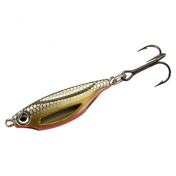 13 Fishing Flash Bang Jigging Rattle Spoon 3,8cm 10,6g - Golden Shiner ryhmässä Uistimet / vieheet / Pilkkiminen jigi - vieheet / LED jääjigit @ Sportfiskeprylar.se (129656NO)