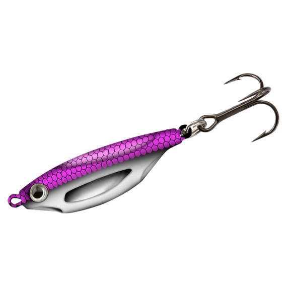 13 Fishing Flash Bang Jigging Rattle Spoon 3,8cm 10,6g - Tickle Me Pink ryhmässä Uistimet / vieheet / Pilkkiminen jigi - vieheet / LED jääjigit @ Sportfiskeprylar.se (129661NO)