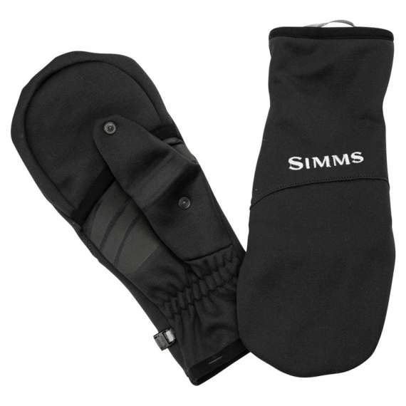 Simms Freestone F/O Mitt Black ryhmässä Vaatteet ja kengät / Vaatetus / Hanskat ja rukkaset @ Sportfiskeprylar.se (13110-001-40r)