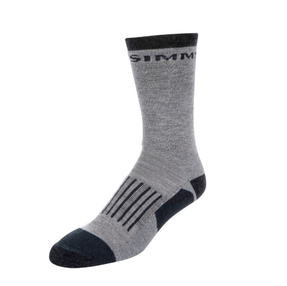 Simms Merino Midweight Hiker Sock Steel Grey ryhmässä Vaatteet ja kengät / Vaatetus / Alusosat & alusvaatteet / Sukat @ Sportfiskeprylar.se (13143-016-30r)