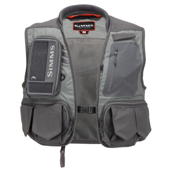 Simms Freestone Vest Pewter ryhmässä Vaatteet ja kengät / Vaatetus / Liivit / Perholiivit @ Sportfiskeprylar.se (13402-015-30r)