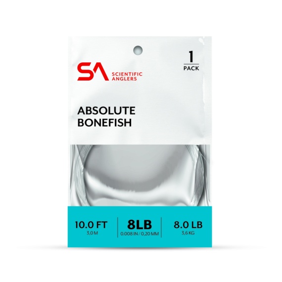 SA Absolute Bonefish Leader 10\' ryhmässä Koukut & Tarvikkeet / perukkeet & perukemateriaalit / Valmiit perukkeet / Kartioperukkeet @ Sportfiskeprylar.se (134491r)