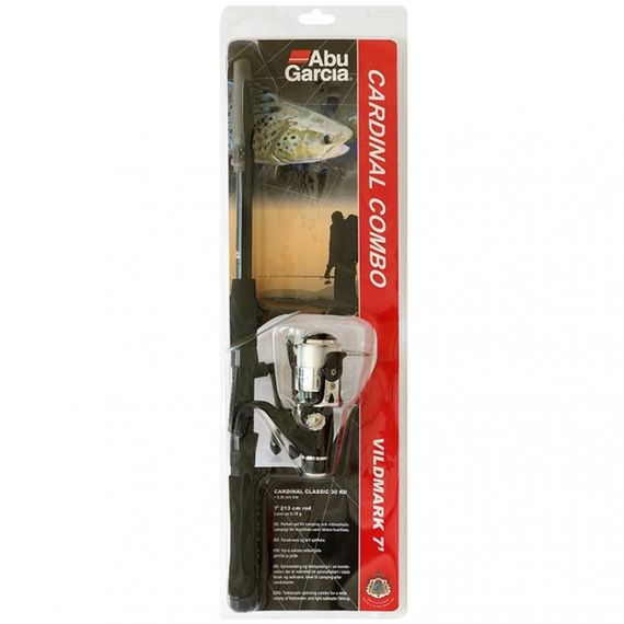 Cardinalset Vildmark 7 fot Telescopic ryhmässä Kalastussetit / Virvelisetit / Allround Avokelasetti @ Sportfiskeprylar.se (1344990)