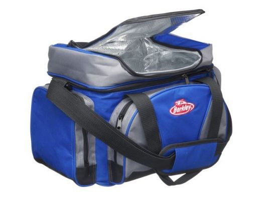 Berkley Fishing Bag inkl. fyra 3700-askar blå/svart ryhmässä Säilytys / Viehelaukut / Viehelaukut @ Sportfiskeprylar.se (1345045)