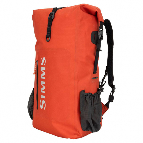 Simms Dry Creek Rolltop Backpack Simms Orange ryhmässä Säilytys / Reput @ Sportfiskeprylar.se (13463-800-00)