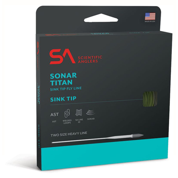 SA Sonar Titan Sink Tip WF Fly Line F/I ryhmässä Siimat / Perhokalastussiimat / Yhdenkäden siimat @ Sportfiskeprylar.se (137072r)