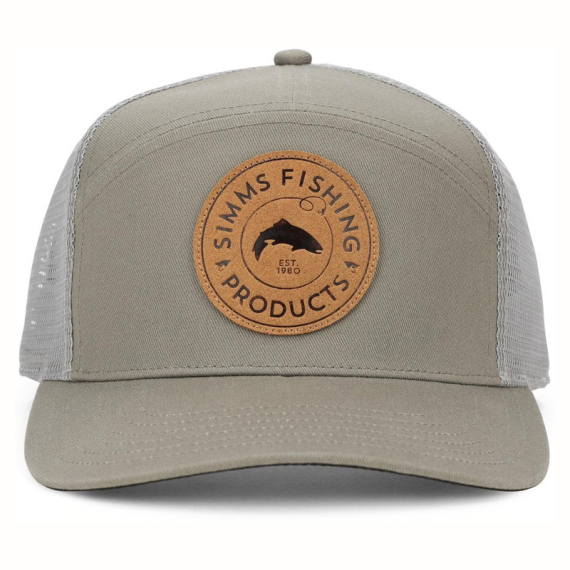 Simms 7-Panel Trucker Bay Leaf ryhmässä Vaatteet ja kengät / Lippalakit ja päähineet / Lippikset / Trucker lippikset @ Sportfiskeprylar.se (13721-1146-00)
