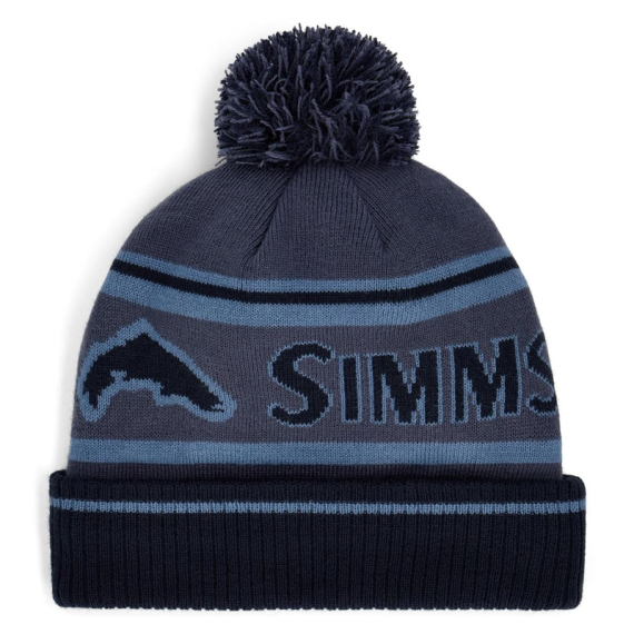 Simms Tip-Up Pom Beanie Huckleberry ryhmässä Vaatteet ja kengät / Lippalakit ja päähineet / Lakit & pipot @ Sportfiskeprylar.se (13788-1163-00)