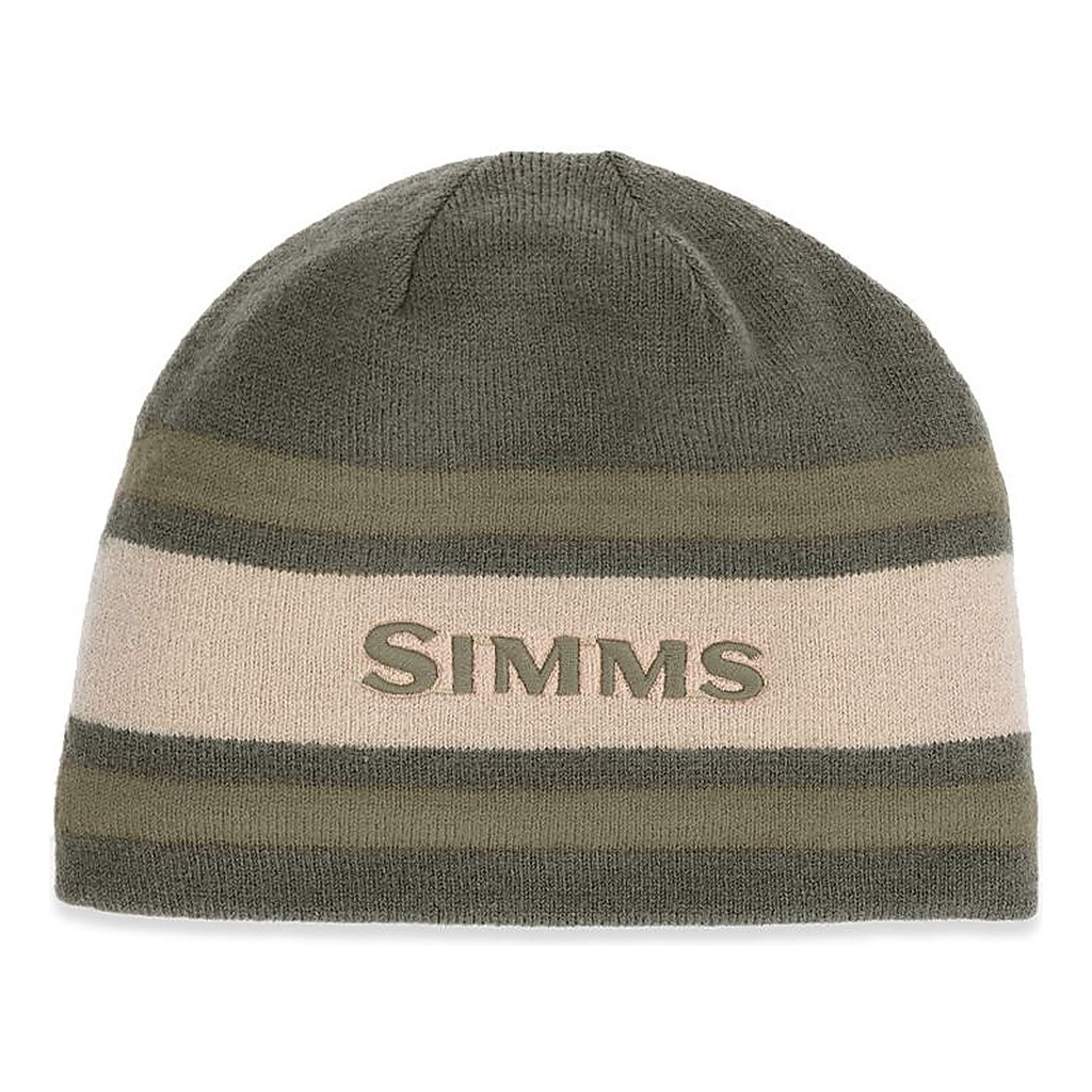 Simms Hayward Wool Beanie Dark Olive ryhmässä Vaatteet ja kengät / Lippalakit ja päähineet / Lakit & pipot @ Sportfiskeprylar.se (13807-304-00)