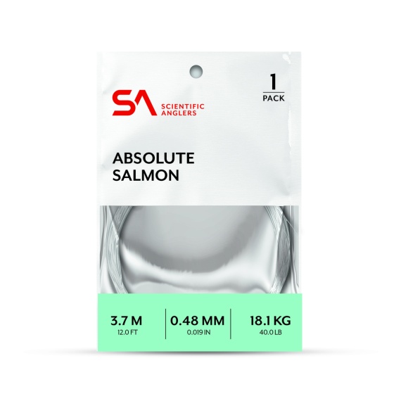 SA Absolute Salmon Leader 12\' ryhmässä Koukut & Tarvikkeet / perukkeet & perukemateriaalit / Valmiit perukkeet / Kartioperukkeet @ Sportfiskeprylar.se (138536r)