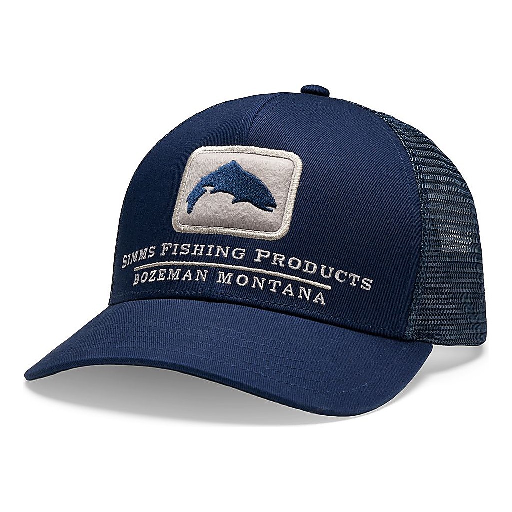 Simms Double Haul Icon Trucker Huckleberry ryhmässä Vaatteet ja kengät / Lippalakit ja päähineet @ Sportfiskeprylar.se (14032-1163-00)