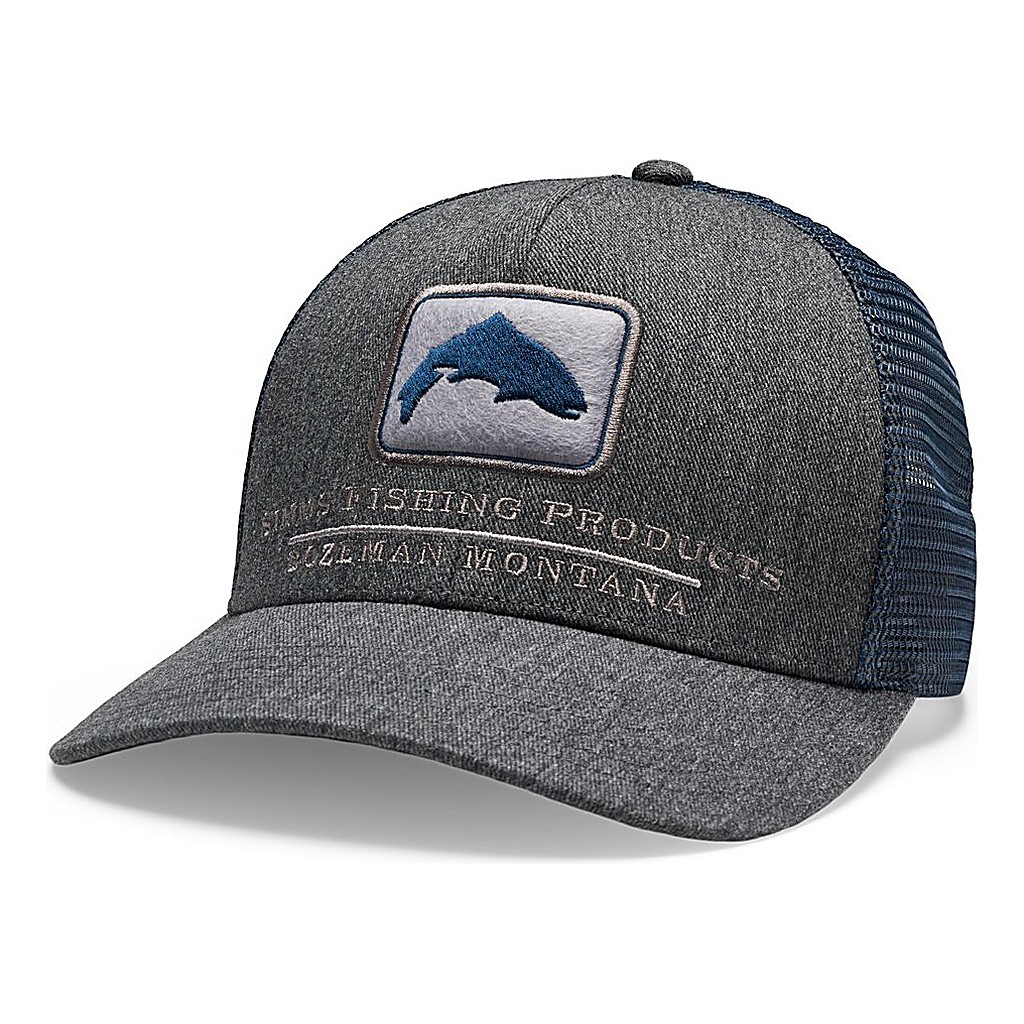 Simms Double Haul Icon Trucker Tahitian Pearl Heather ryhmässä Vaatteet ja kengät / Lippalakit ja päähineet @ Sportfiskeprylar.se (14032-1400-00)