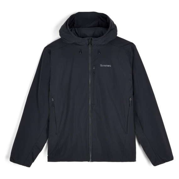 Simms Midstream Hooded Jacket Black ryhmässä Vaatteet ja kengät / Vaatetus / Takit / Fleecetakit @ Sportfiskeprylar.se (14042-001-20r)
