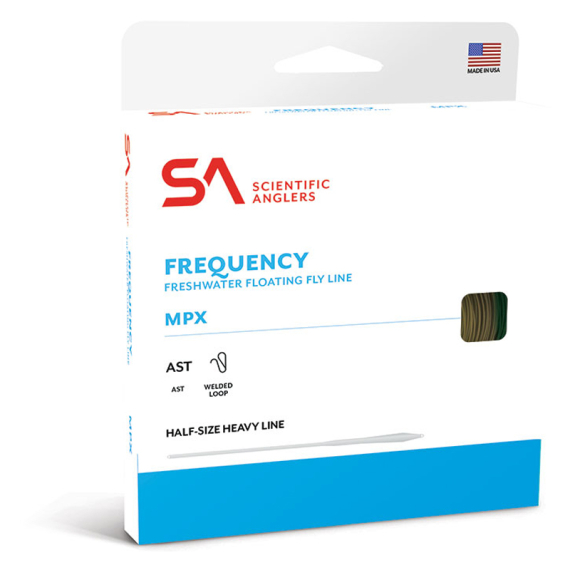 SA Frequency MPX Moss WF Floating Fly Line ryhmässä Siimat / Perhokalastussiimat / Yhdenkäden siimat @ Sportfiskeprylar.se (142656r)