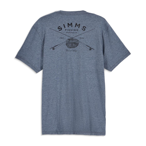 Simms Classic Tackle T-Shirt Athletic Heather ryhmässä Uutuudet / Simms Uutuudet @ Sportfiskeprylar.se (14281-1099-20r)