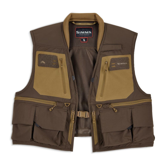 Simms Headwaters Vest Hickory ryhmässä Uutuudet / Simms Uutuudet @ Sportfiskeprylar.se (14284-216-20r)