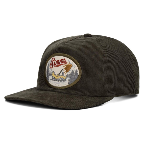 Simms Double Haul Corduroy Loden ryhmässä Vaatteet ja kengät / Lippalakit ja päähineet / Lippikset @ Sportfiskeprylar.se (14291-302-00)