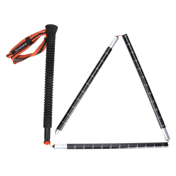 Simms Wading Staff Aluminum Black ryhmässä Työkalut ja tarvikkeet / Kahluusauva @ Sportfiskeprylar.se (14369-001-00)
