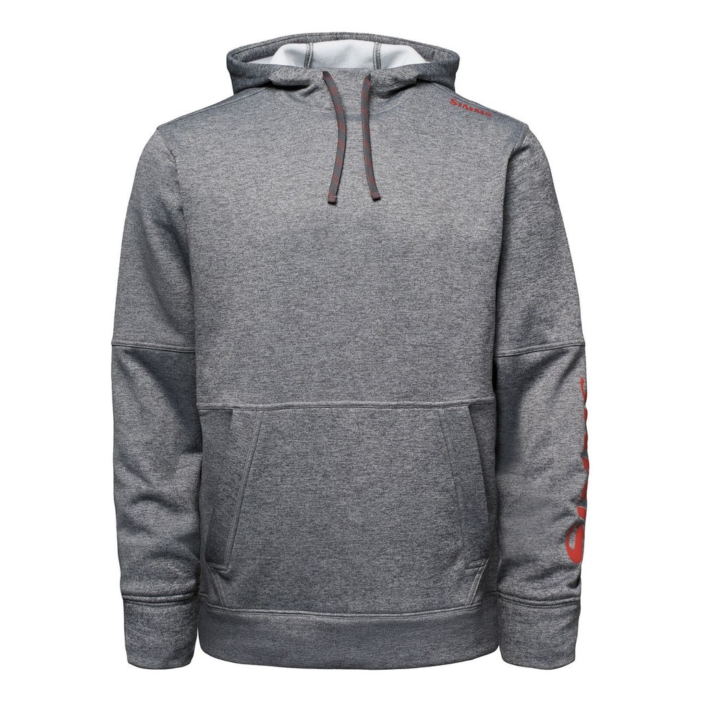 Simms Challenger Hoody Tahitian Pearl Heather ryhmässä Vaatteet ja kengät / Vaatetus / Villapaidat / Hupparit @ Sportfiskeprylar.se (14539-1400-30r)