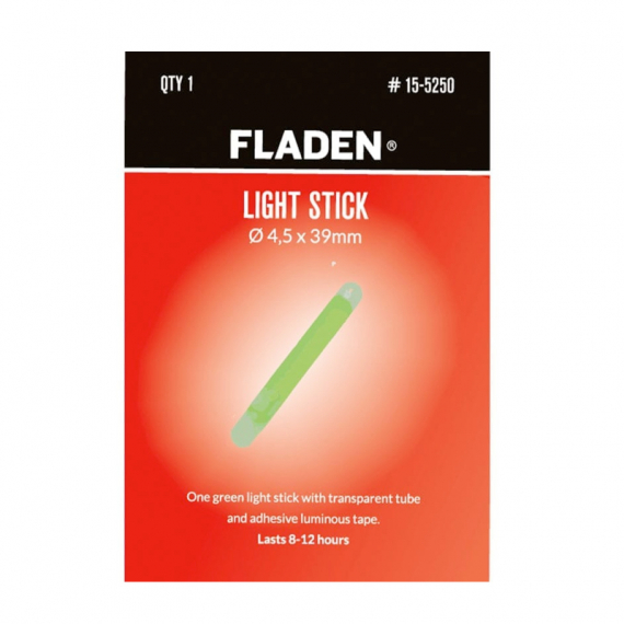 Fladen Glow Stick 4.5x39mm (10pcs) ryhmässä Työkalut ja tarvikkeet / Puremahälytykset ja indikaattorit / Valotikut @ Sportfiskeprylar.se (15-5251)