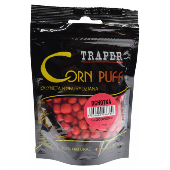 Traper Corn Puff Bloodworm ryhmässä Uistimet / vieheet / Boiliet, Hook-syötit & Mäski / Partikkelit @ Sportfiskeprylar.se (15035r)