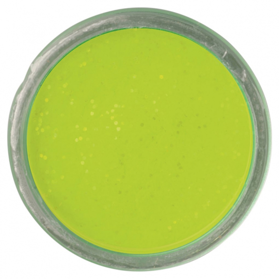 Berkley Powerbait Sinking Glitter Trout Bait - Chartreuse ryhmässä Uistimet / vieheet / Boiliet, Hook-syötit & Mäski / Tahnat & taimentaikinat @ Sportfiskeprylar.se (1525285)