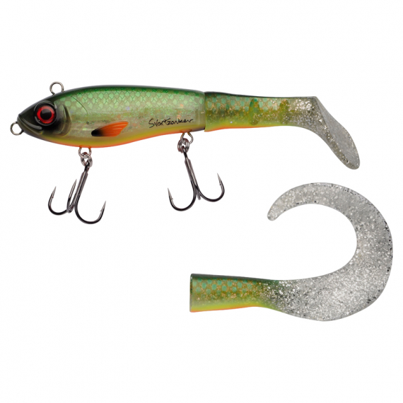 SvartZonker McHybrid 16,5cm, 74g - Fire Carp ryhmässä Vieheet / Häntyrit & Hybridit @ Sportfiskeprylar.se (1531902)