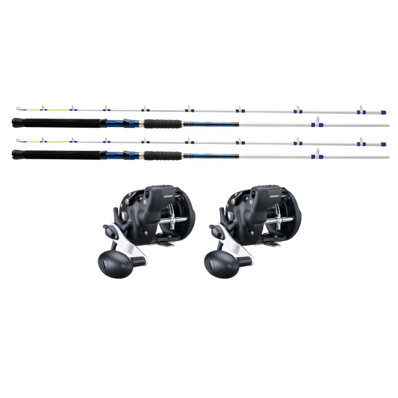 Okuma Magda Finn 7\'0 15-30lbs w. Magda Pro 20DXT Trolling Combo 2-Pack ryhmässä Kalastussetit / Vetouistelusarjat @ Sportfiskeprylar.se (154114NO-2-PACK)
