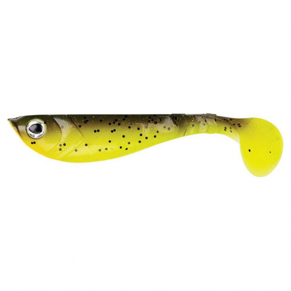 Berkley Pulse Shad 6cm (8pcs) - Brown Chartreuse ryhmässä Vieheet / Jigit ja keinosyötit / Ahven- ja kuhajigit @ Sportfiskeprylar.se (1543952)