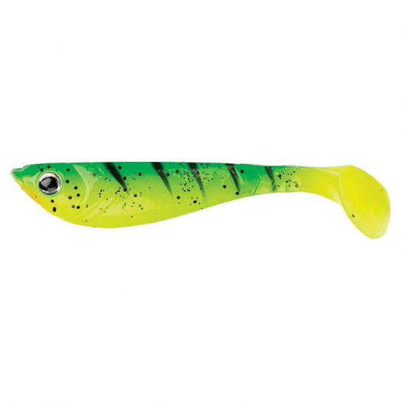 Berkley Pulse Shad 14cm (2pcs) - Hot Firetiger ryhmässä Vieheet / Jigit ja keinosyötit / Ahven- ja kuhajigit @ Sportfiskeprylar.se (1543966)