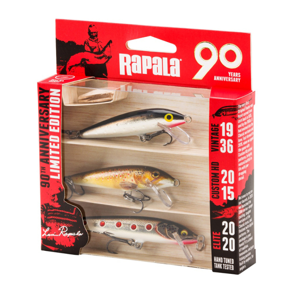 Rapala 90 Years Floater Small Naturistic ryhmässä Vieheet / Viehesarjat @ Sportfiskeprylar.se (154582NO)